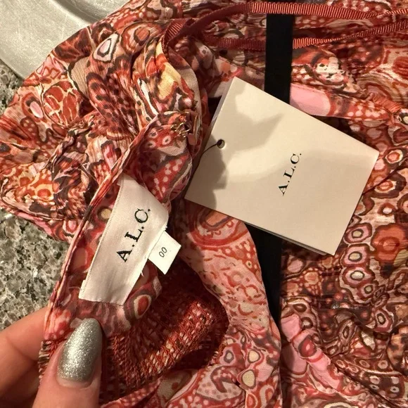 A.L.C. Amina Handkerchief Dress - Picture 6 of 7